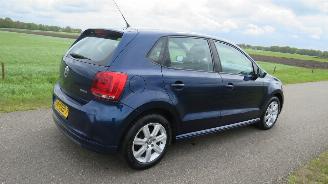 skadebil auto Volkswagen Polo 1.2 TDi  5drs Comfort bleu Motion  Airco   [ parkeerschade achter bumper 2012/7