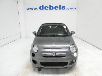 disassembly motor cycles Fiat 500C 1.2 500 C S 2015/6