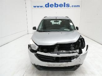 damaged commercial vehicles Dacia Lodgy 1.6 LIBERTY 2017/1